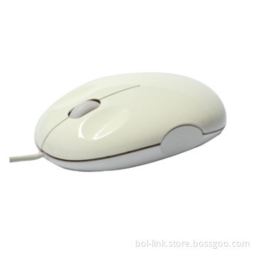 High Quality Wired Optical USB Mouse White Color (CYM-8007)